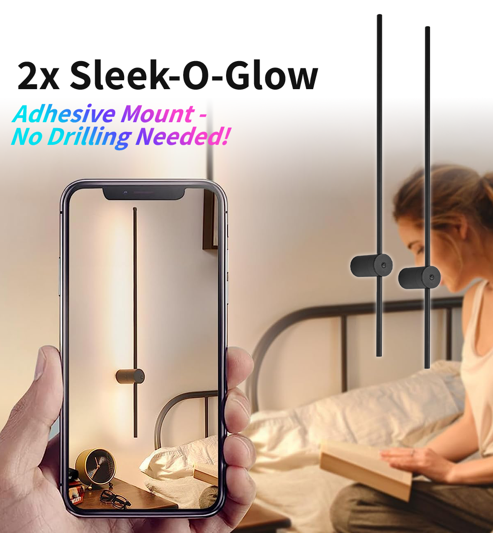 2x Sleek-O-Glow