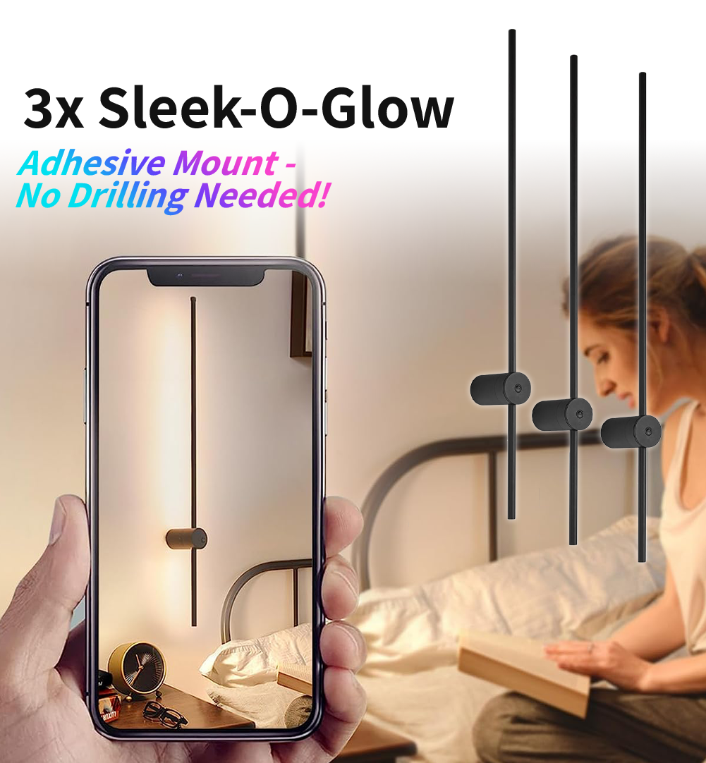 3x Sleek-O-Glow